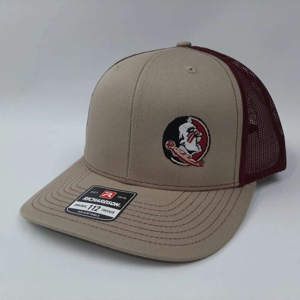 FSU Florida State Seminoles Richardson 112 Low Profile Snapback Mesh Baseball Tr